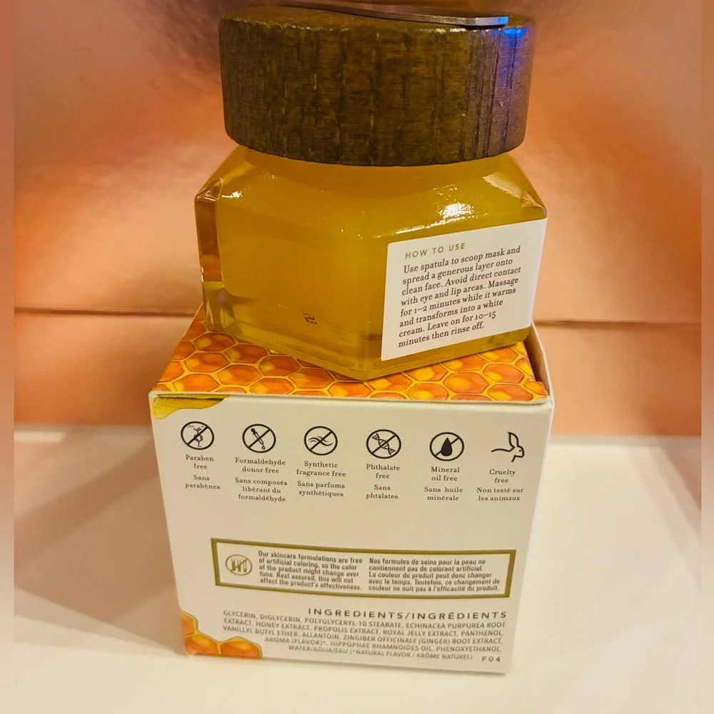 Farmacy Honey Potion Renewing Antioxidant Hydration Mask 1.7oz NIB Full Size - Picture 2 of 6